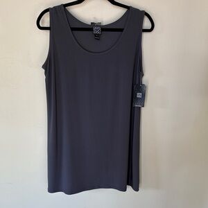 Clara Sun Woo Gray Sleeveless Top